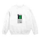 yoropicのiPhone埋め込んじゃいました Crew Neck Sweatshirt