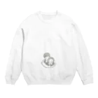 hipoapoの妻のお腹には赤ちゃんがいます☆ Crew Neck Sweatshirt