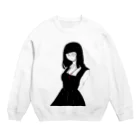 のやのドキン少女症候群 Crew Neck Sweatshirt