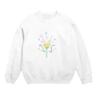 rabbit_kawakawaの芽生え Crew Neck Sweatshirt