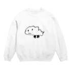 さしみのいぬ Crew Neck Sweatshirt