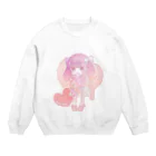 ChocoLapinのゆめみる(ゆめかわいい) Crew Neck Sweatshirt