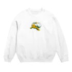 Hori shopのかぼちゃん Crew Neck Sweatshirt