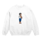 レトロヤの晴海埠頭にて Crew Neck Sweatshirt