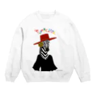 YUQUICO URACAWA(うらかわゆきこ)のFLAMENCANIMAL(フラメンカニマル)シマウマ Crew Neck Sweatshirt