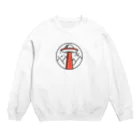 YOUSUKEのUFO（オレンジ） Crew Neck Sweatshirt