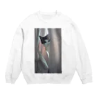 ｔ８６ｎ　オリジナルのgood morning Crew Neck Sweatshirt