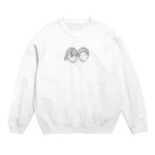 BUNBUN KURUKURUのカップル Crew Neck Sweatshirt