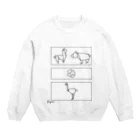 chiyoboon5のORIGAMI Crew Neck Sweatshirt