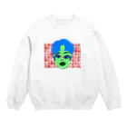 momos-artのにきびなんか気にしない〜ver2 Crew Neck Sweatshirt