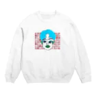 momos-artのにきびなんか気にしないver4 Crew Neck Sweatshirt