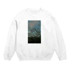 いちろうのススキ夕闇 Crew Neck Sweatshirt