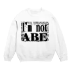 AAAstarsのI'm not ABE Crew Neck Sweatshirt