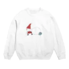 beigeの北欧風 サンタ Crew Neck Sweatshirt