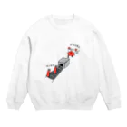 PokuStarのズワイガニのカニカマ Crew Neck Sweatshirt