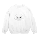 kokoの威嚇シリーズ〜マルチーズ〜 Crew Neck Sweatshirt