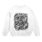 タマの胸毛 Crew Neck Sweatshirt