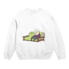 OchoKeの眠れる家のばば Crew Neck Sweatshirt