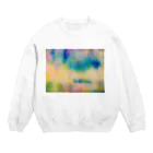 オチタケヒト takehito ochi きゃったろうのIndoor landscape Crew Neck Sweatshirt