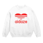 AAAstarsのaidazeー赤 Crew Neck Sweatshirt