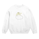 あももまーけっとのゆるーいアザラシさん Crew Neck Sweatshirt