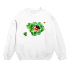 hjmnbbのてんとう虫 Crew Neck Sweatshirt