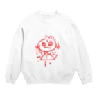 ra-men_de_ODの貧血少女 Crew Neck Sweatshirt