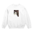 daidouのいつもふてぶてしいうちの愛猫 Crew Neck Sweatshirt