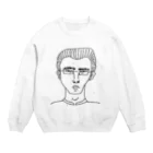 おじさん＆おじさんの犯罪者 Crew Neck Sweatshirt