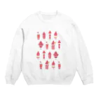 いちごパフェとか。のいちごパフェ Crew Neck Sweatshirt