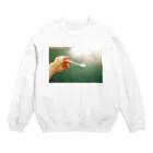 mebukiの最後の一口 Crew Neck Sweatshirt