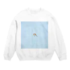 ひろの金魚のカップル Crew Neck Sweatshirt