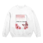 SHOPariのI like too much（PINK） スウェット