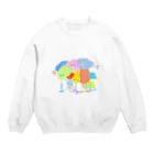 德永明子のカタチ4 Crew Neck Sweatshirt