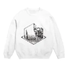 栄免建設のAyakaコラボロゴ Crew Neck Sweatshirt