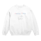 Atelier Ellie*のクレヨンひつじwithロシア語 Crew Neck Sweatshirt