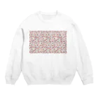 IKARARII イカラリーの沢山のちょぴ2 鳥さんみたいなイキモノ Crew Neck Sweatshirt