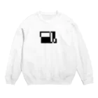 シンプルデザイン：Ｔシャツ・パーカー・スマートフォンケース・トートバッグ・マグカップのシンプルデザイン Crew Neck Sweatshirt