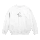 ゆるかわ動物園のオバケさん Crew Neck Sweatshirt