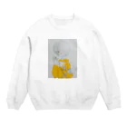 ダンガンロンパの病みヘラくん Crew Neck Sweatshirt