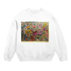 サクアンドツバミルヨシの精霊さん集まれ！ Crew Neck Sweatshirt