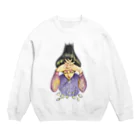 Runartworksの射精 Crew Neck Sweatshirt