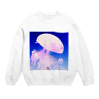 konomiのkurage kawase Crew Neck Sweatshirt