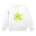 三匹の子むすめのオホシちゃん Crew Neck Sweatshirt