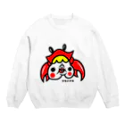 福ハナ夫（フクハナ商店）公式のカニカニどこカニ Crew Neck Sweatshirt