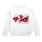 nahoko t.のスイトピー Crew Neck Sweatshirt