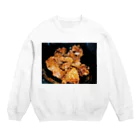 おかず屋の唐揚げ Crew Neck Sweatshirt