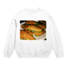 おかず屋のピーマンの肉詰め Crew Neck Sweatshirt