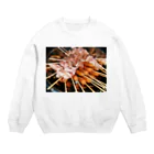 おかず屋の焼き鳥 Crew Neck Sweatshirt