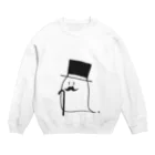 6-SHOPのおひげ紳士 Crew Neck Sweatshirt